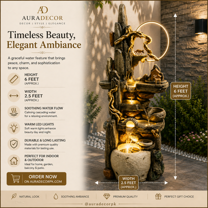 Enchanted LED Tree Water Fountain
