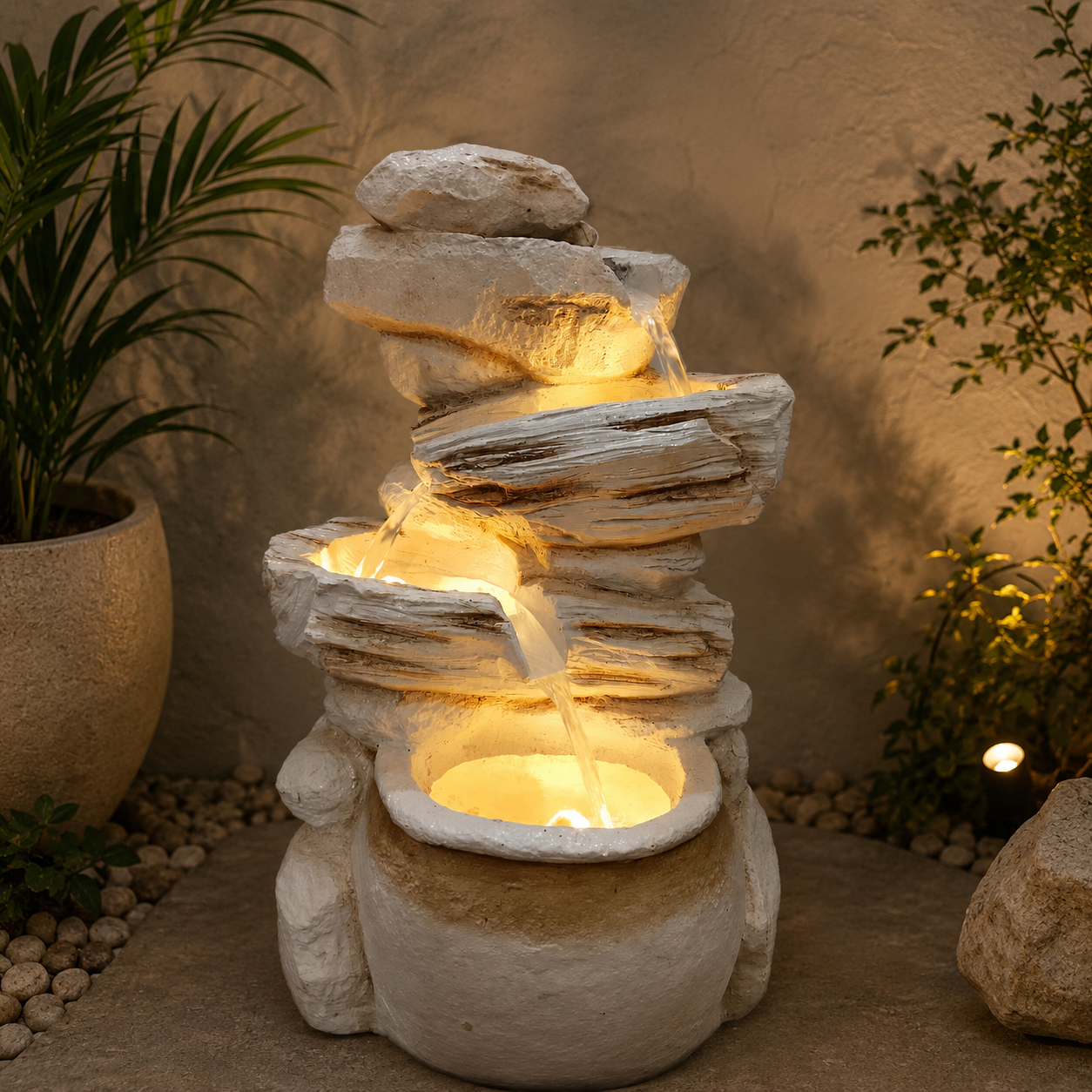 AquaLume Cascade Fountain