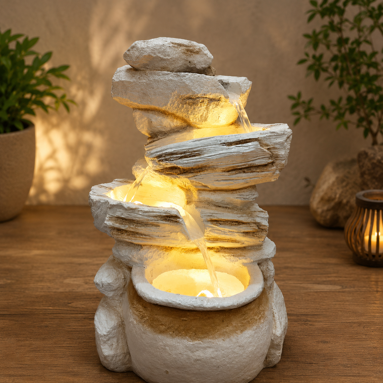 AquaLume Cascade Fountain