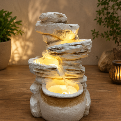AquaLume Cascade Fountain